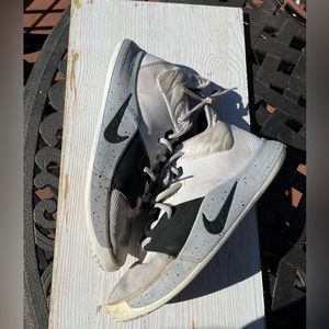 Used and worn Paul George Nike Basketball shoes.
